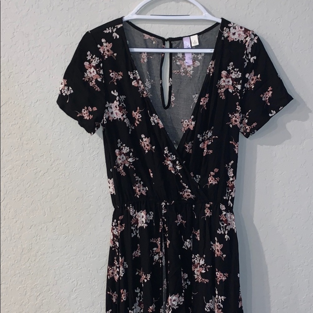 Romper with maxi skirt